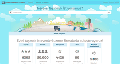 Desktop Screenshot of evdeneve-nakliyefirmalari.com